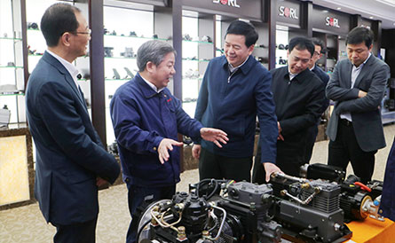 Mr.Huang Jianfa, member of the Standing Committee of Zhejiang Provincial Party Committee, Minister of Organization visited Ruili.